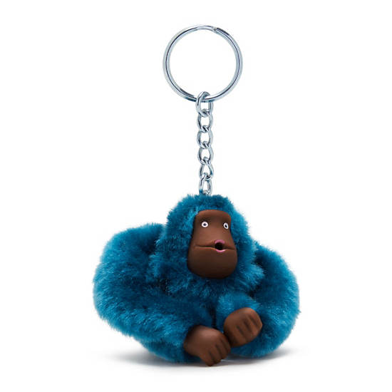 Kipling Sven Small Monkey Keychain Accessoires Turquoise | BE 2017OK